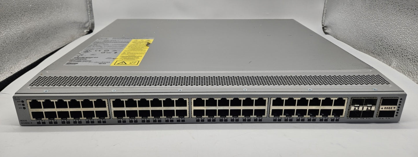 Cisco Nexus 9200 48-Port GbE & 4-Port SFP28 & 2-Port QSFP Switch N9K-C92348GC-X1
