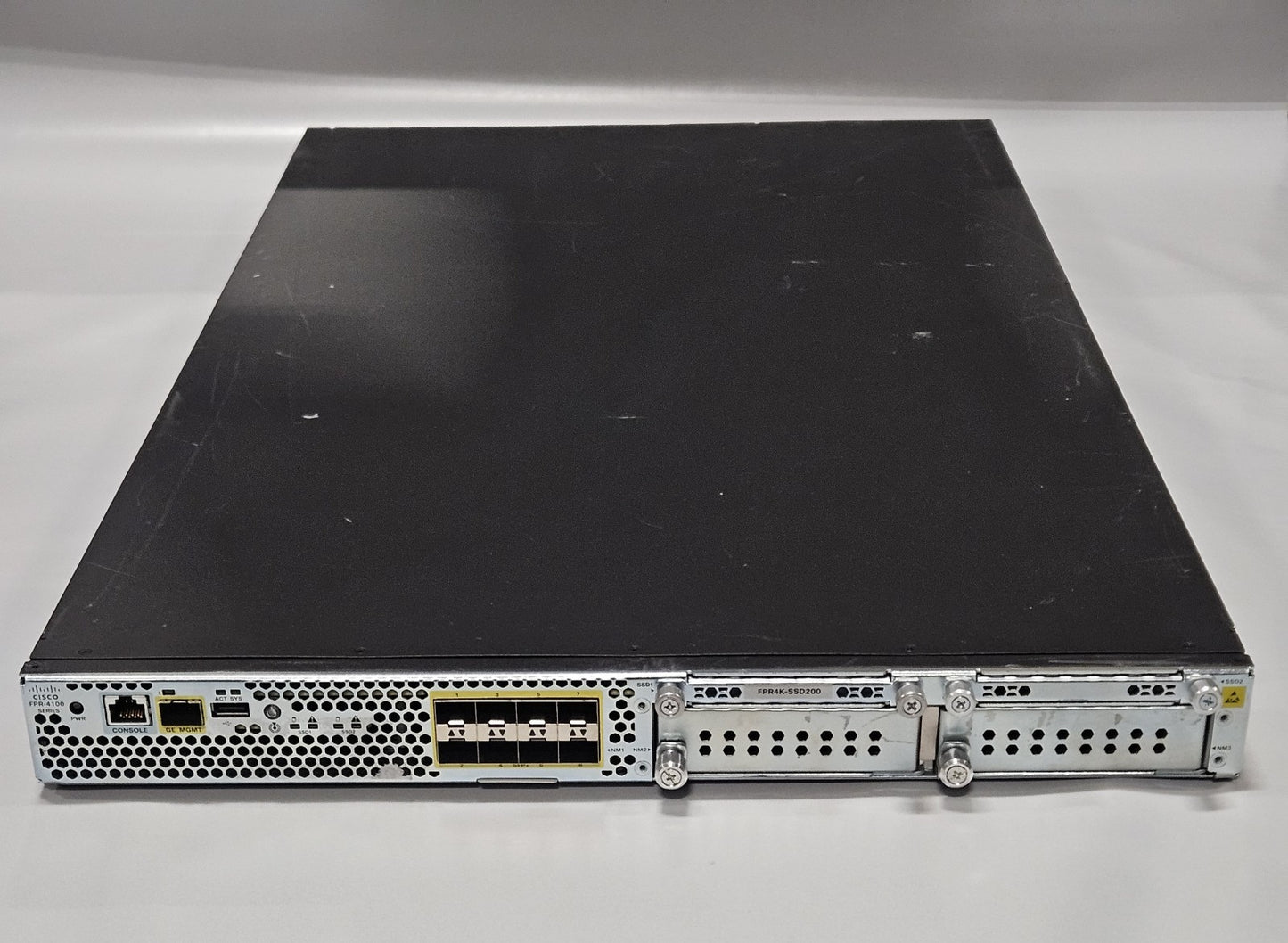 Cisco FirePower 4100 8-Port 10Gb SFP+ Firewall Appliance w/200GB SSD FPR-4120-K90