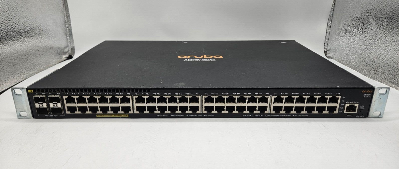 Aruba 2930F 48-Port GbE & 4-Port SFP Manage Network Switch JL262A1