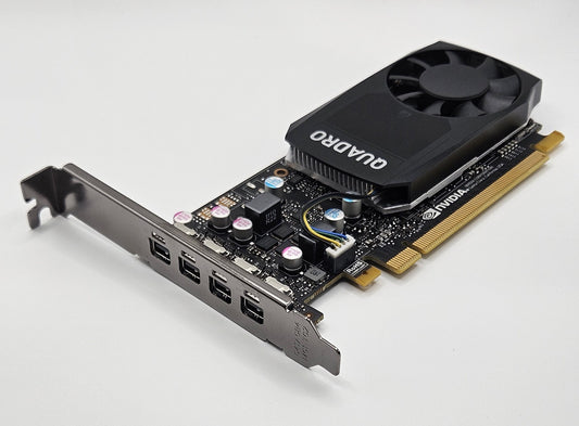 Nvidia Quadro P600 2GB 64-Bit GDDR5 PCI-e 3.0 x16 (High Profile) Video Card0