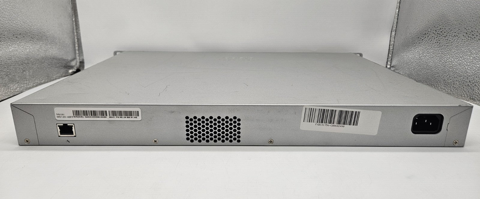 Cisco Meraki MS120 48-Port PoE GbE & 4-SFP Network Switch MS120-48FP UNCLAIMED3