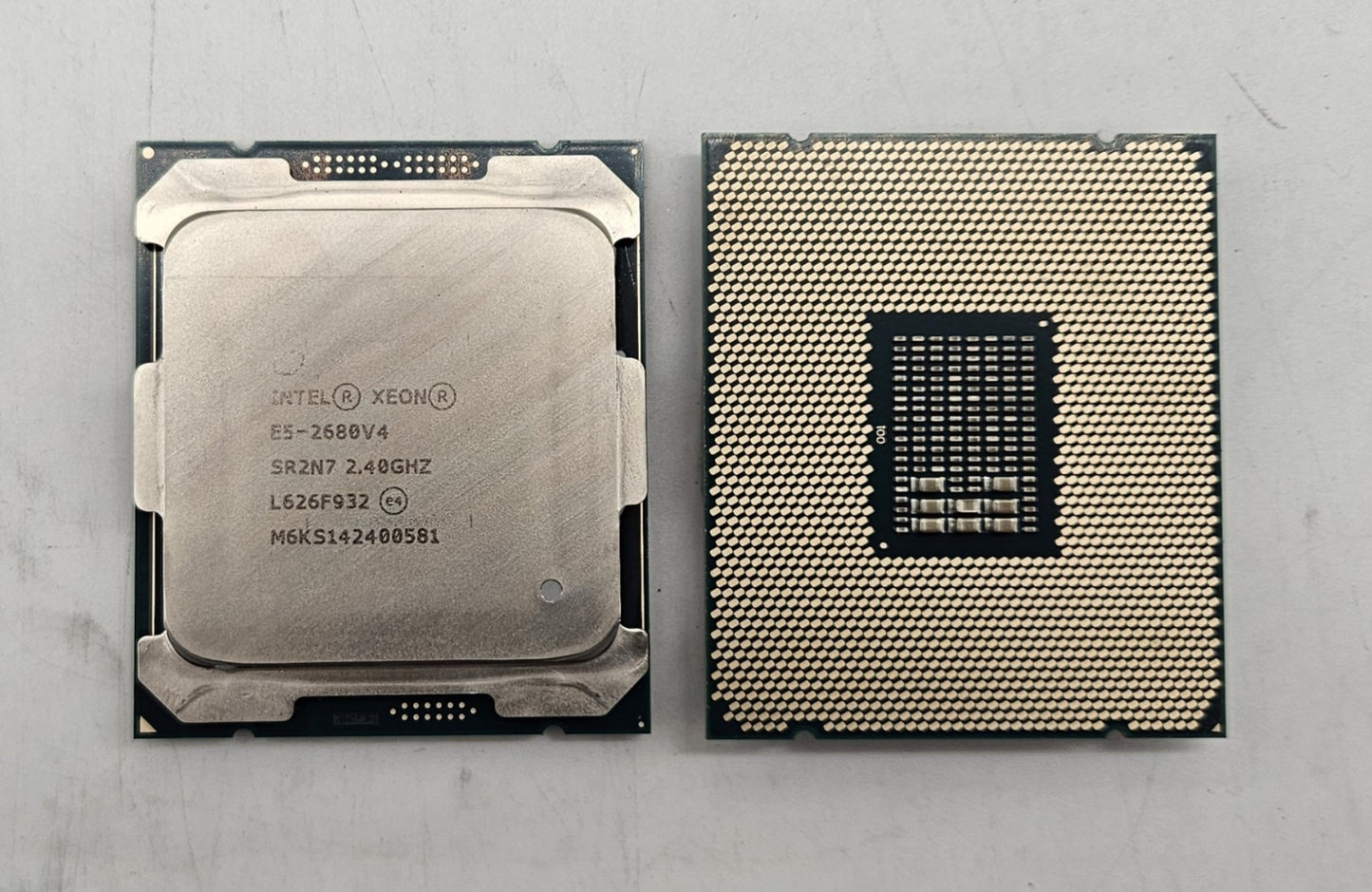 LOT OF 10 Intel Xeon E5-2680 v4 2.4GHz LGA2011-3 16-Core CPU Processor SR2N71