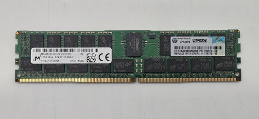 Micron 32GB 2Rx4 PC4-17000 DDR4-2133MHz ECC REG Server RAM MTA36ASF4G72PZ-2G1B10