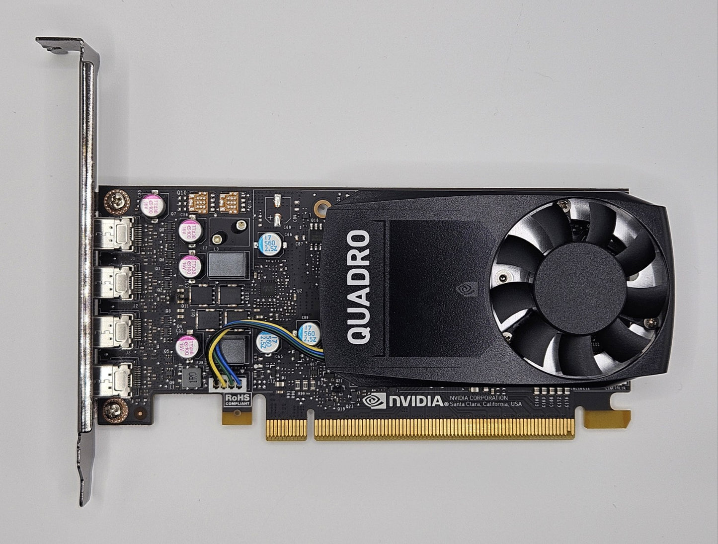 Nvidia Quadro P600 2GB 64-Bit GDDR5 PCI-e 3.0 x16 (High Profile) Video Card1