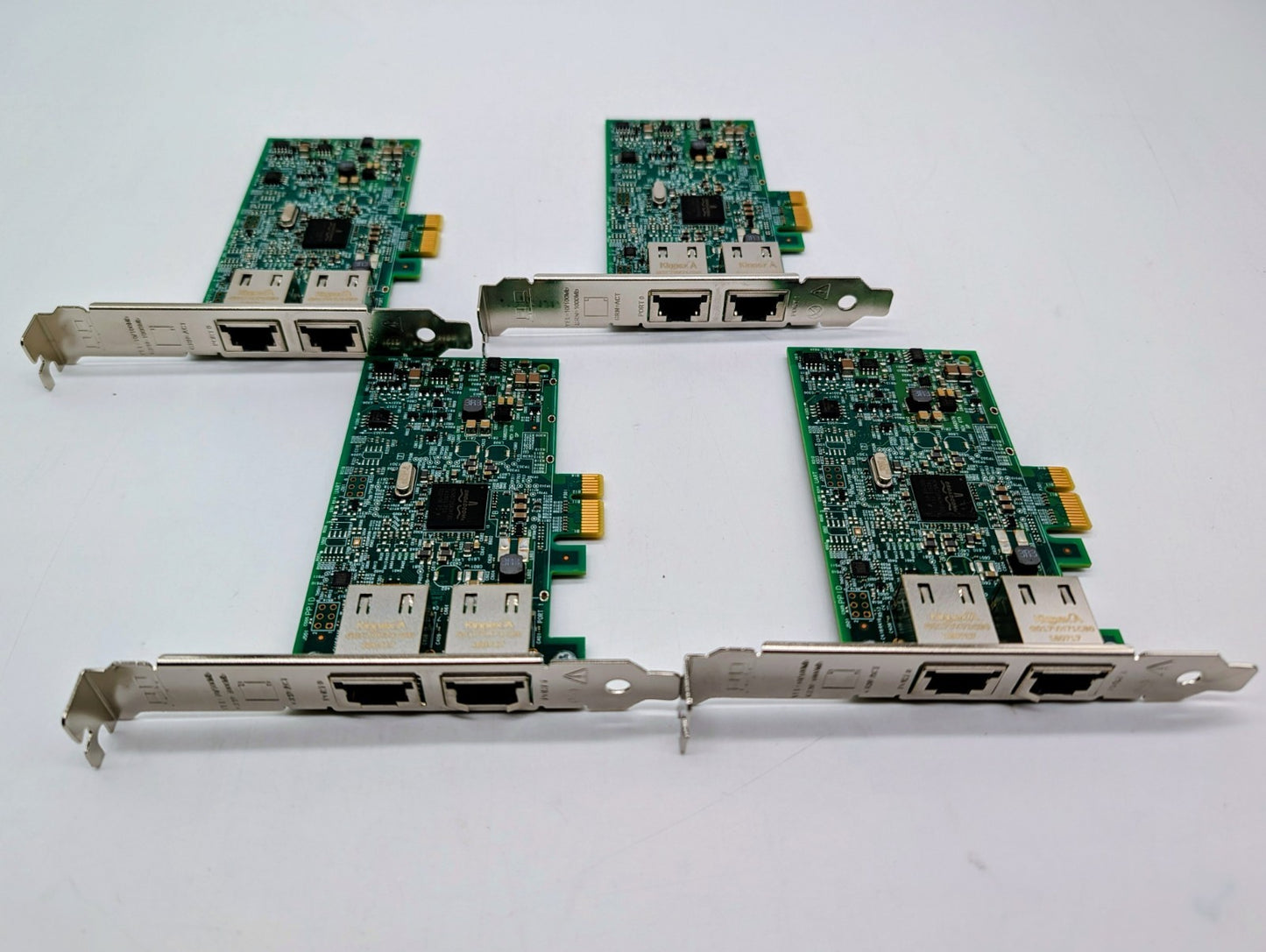 Lot Of 4 Dell 0FCGN Broadcom 5720 Dual Port 1GbE NIC Cards0