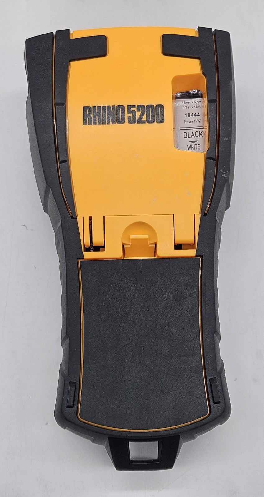 Dymo Rhino 5200 Industrial Label Maker Code 39 and Code 128 bar codes on 3/4"2