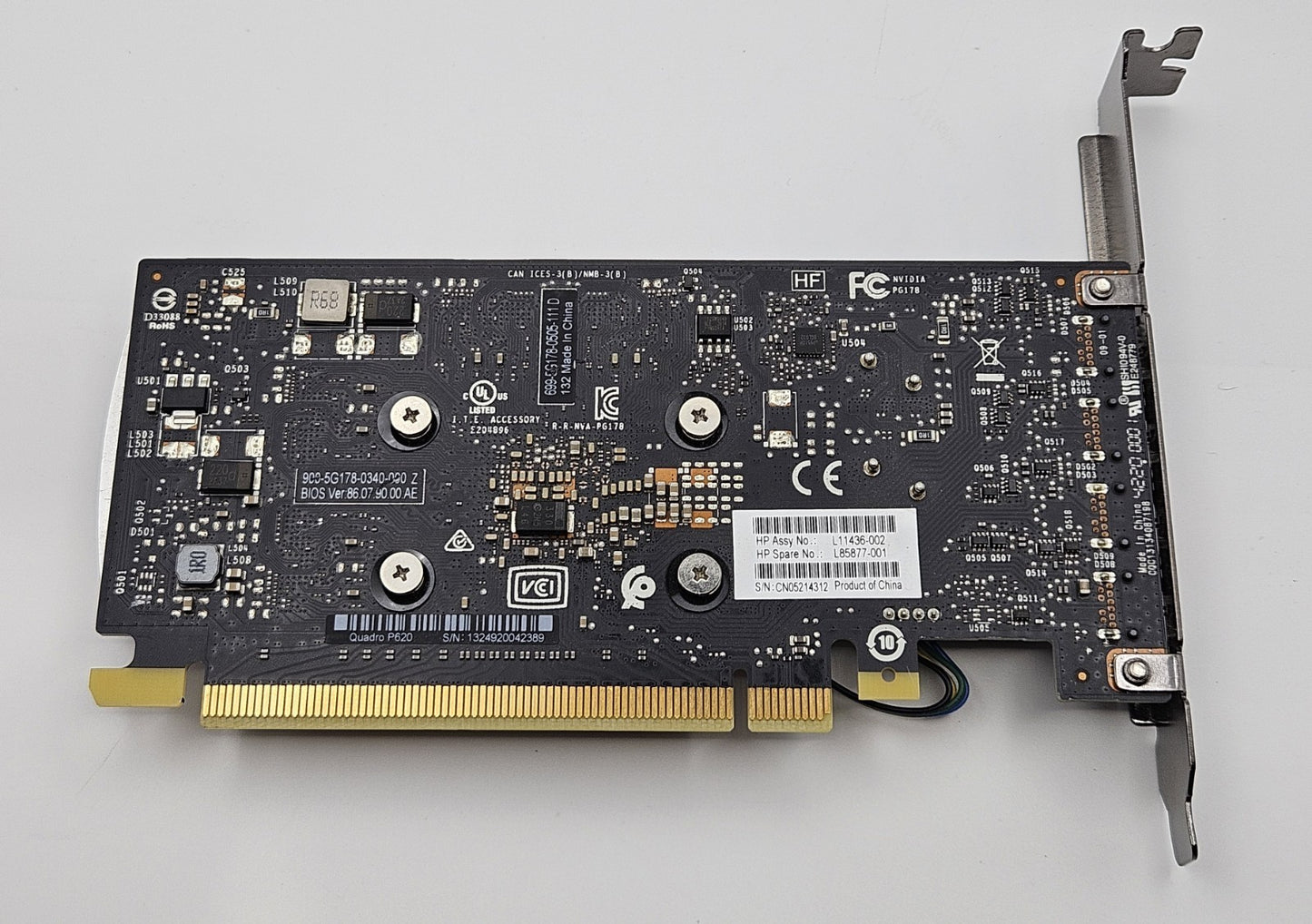 Nvidia Quadro P620 2GB GDDR5 PCI-E 3.0 x16 Video Graphics Card (High Profile)3