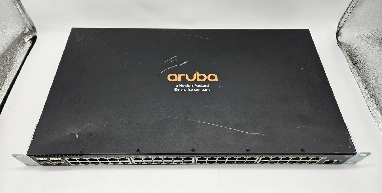Aruba 2930F 48-Port Gigabit Ethernet & 4-Port 1Gb SFP Network Switch JL260A2