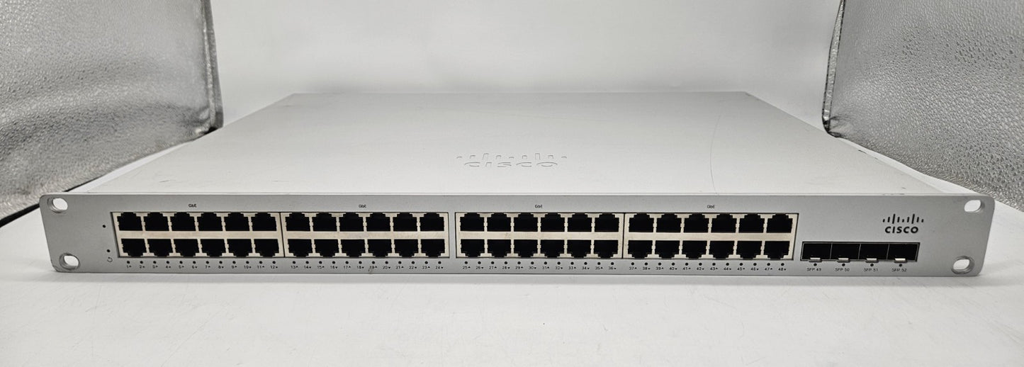 Cisco Meraki 48-Port GbE & 4-Port SFP Cloud Managed Switch MS210-48 UNCLAIMED1