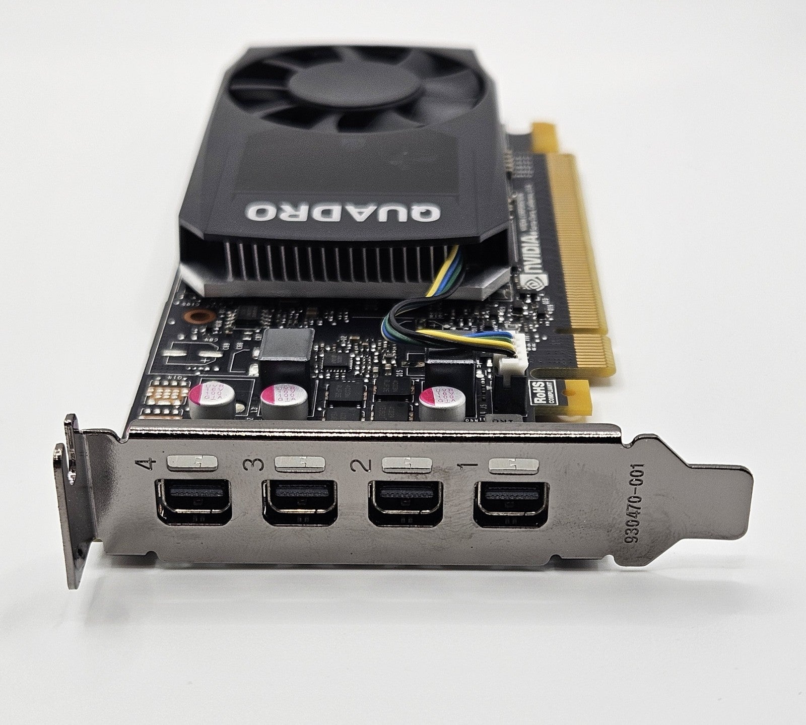 Nvidia Quadro P1000 4GB GDDR5 PCI-e 3.0 x16 (Low Profile) Video Graphics Card2