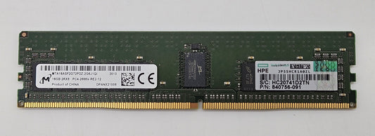 Micron 16GB PC4-21300 DDR4-2666MHz REG ECC Server Memory MTA18ASF2G72PDZ-2G6J10