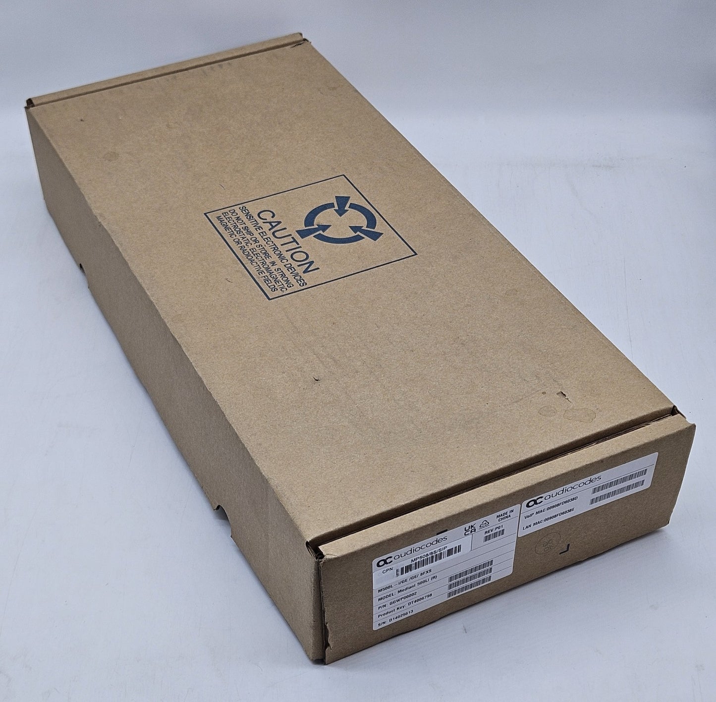 AudioCodes Mediant 500Li MediaPack 5xx Analog VoIP Gateway MP508/8/8S/SIP0