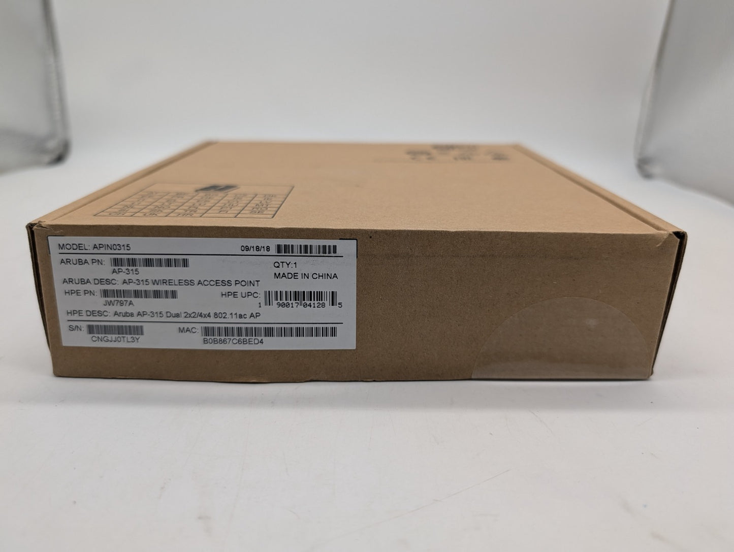 Aruba Networks APIN0315 AP-315 IAP-315(RW) Instant WiFi AP Wireless Access Point1