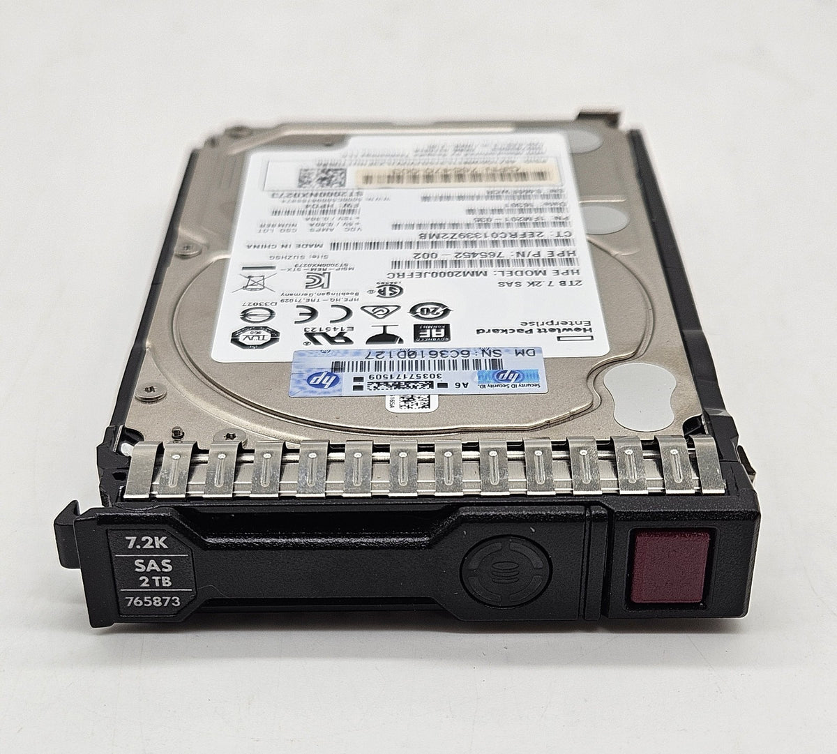 HP 2TB 7200RPM SAS 12Gbps (512e) 2.5" Hard Drive w/Caddy 765873-0011