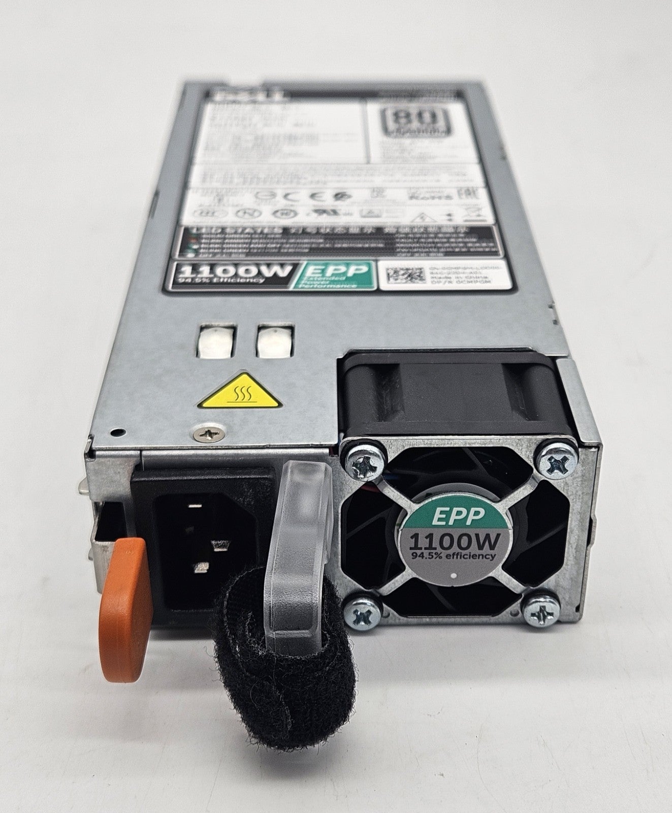 LOT OF 2 DELL 1100w 80Plus Platinum Power Supply for R630 R730 R740 Server CMPGM3
