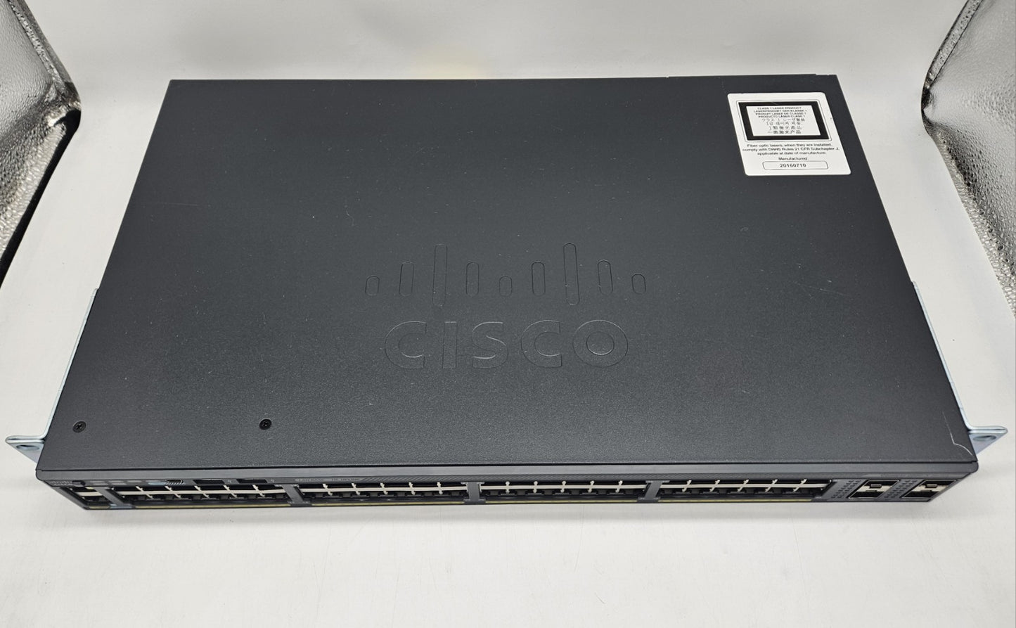 Cisco 2960X 48-Port GbE & 4-Port SFP Network Switch w/ Stack WS-C2960X-48TS-L2