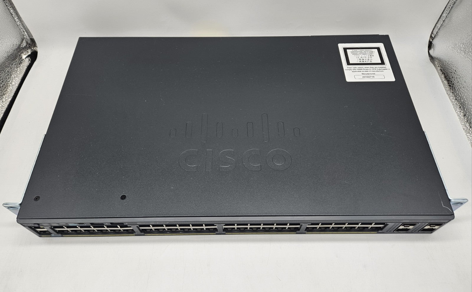 Cisco 2960X 48-Port GbE & 4-Port SFP Network Switch w/ Stack WS-C2960X-48TS-L2
