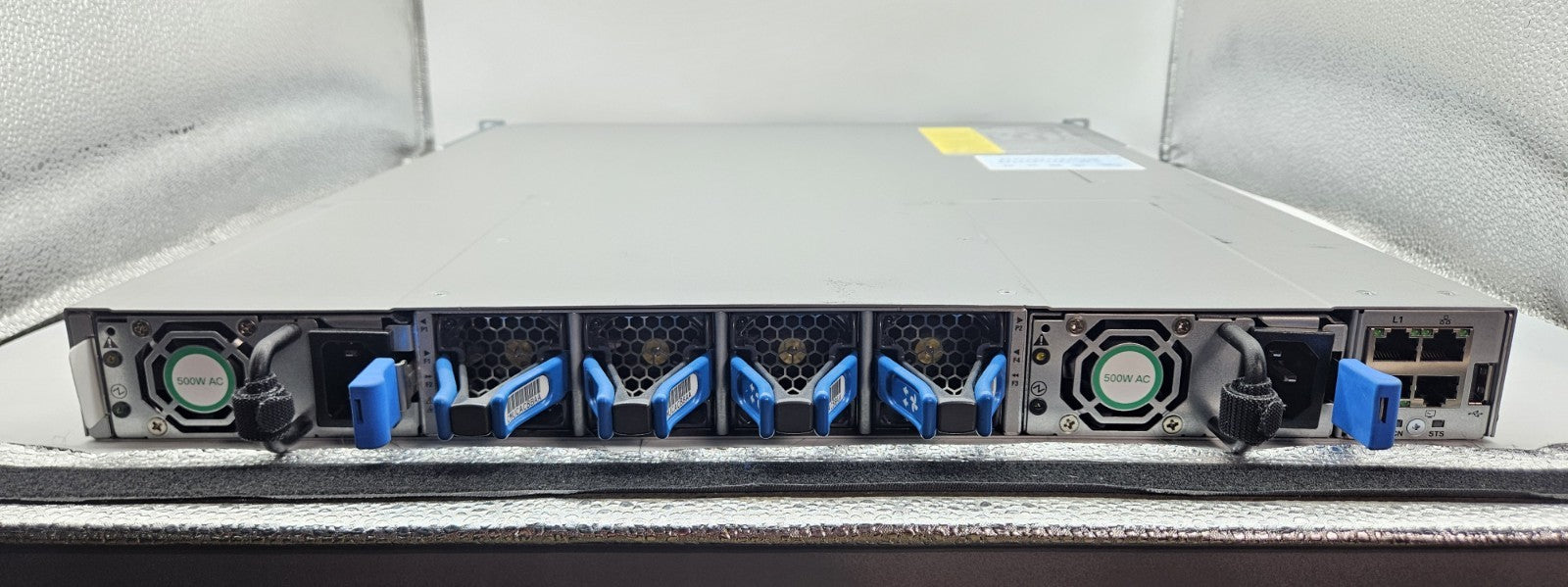Cisco Nexus 48-Port 10/25GB SFP+ & 6-QSFP+ Network Switch (Blue) N9K-C93180YC-FX3