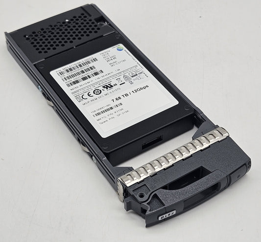 NetApp 7.68TB TLC SAS 12Gbps 2.5" SSD SP-319A X319A PM1633a MZ-ILS7T600
