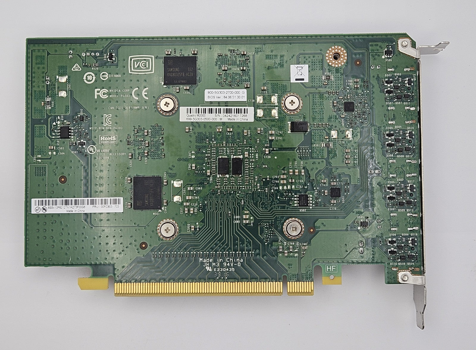 Nvidia Quadro M2000 4GB GDDR5 PCI-E 3.0 x16 Video Graphics Card3