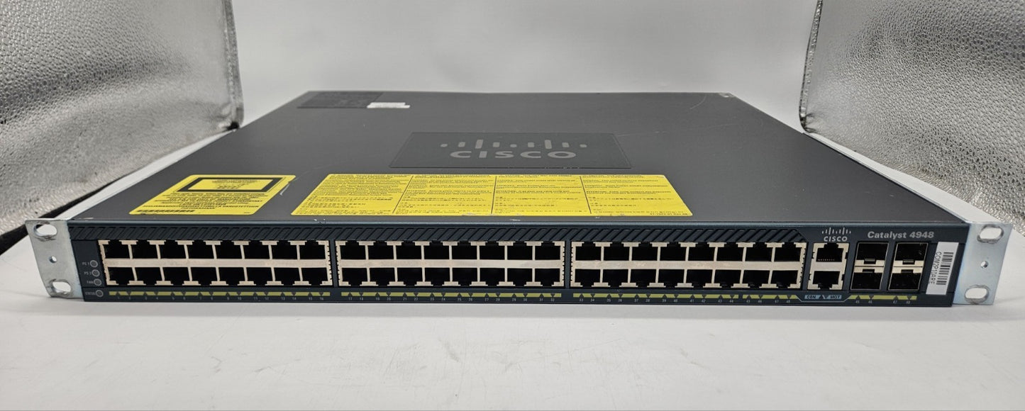 Cisco Catalyst 4900 48-Port GbE & 4-Port SFP Network Switch WS-C4948-E **1