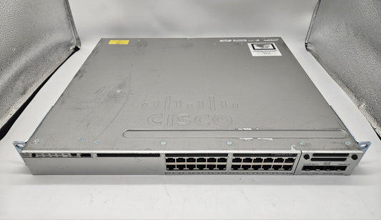 Cisco Catalyst 3850 24-Port PoE GbE Network Switch w/ Module WS-C3850-24PW-S0