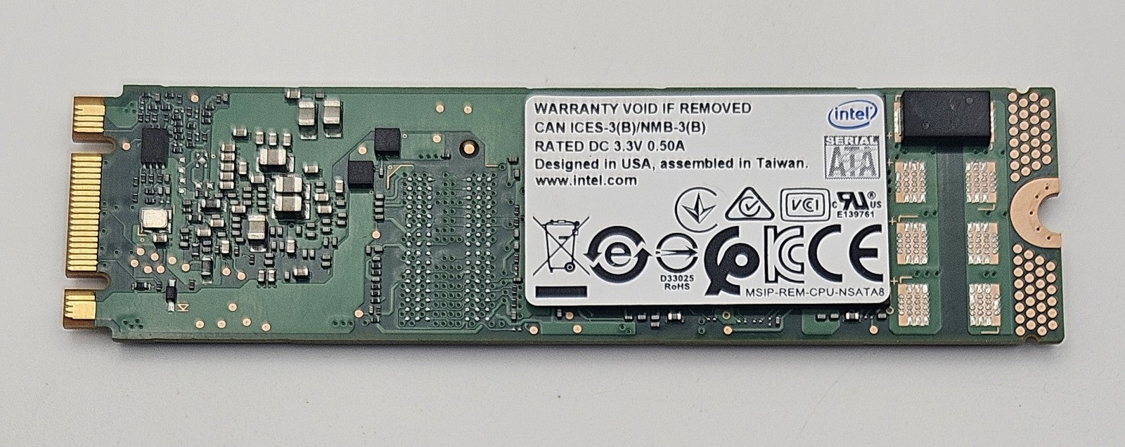 Intel D3 S4510 240GB TLC SATA 6Gbps M.2 2280 SSD 100% SSDSCKKB240G82