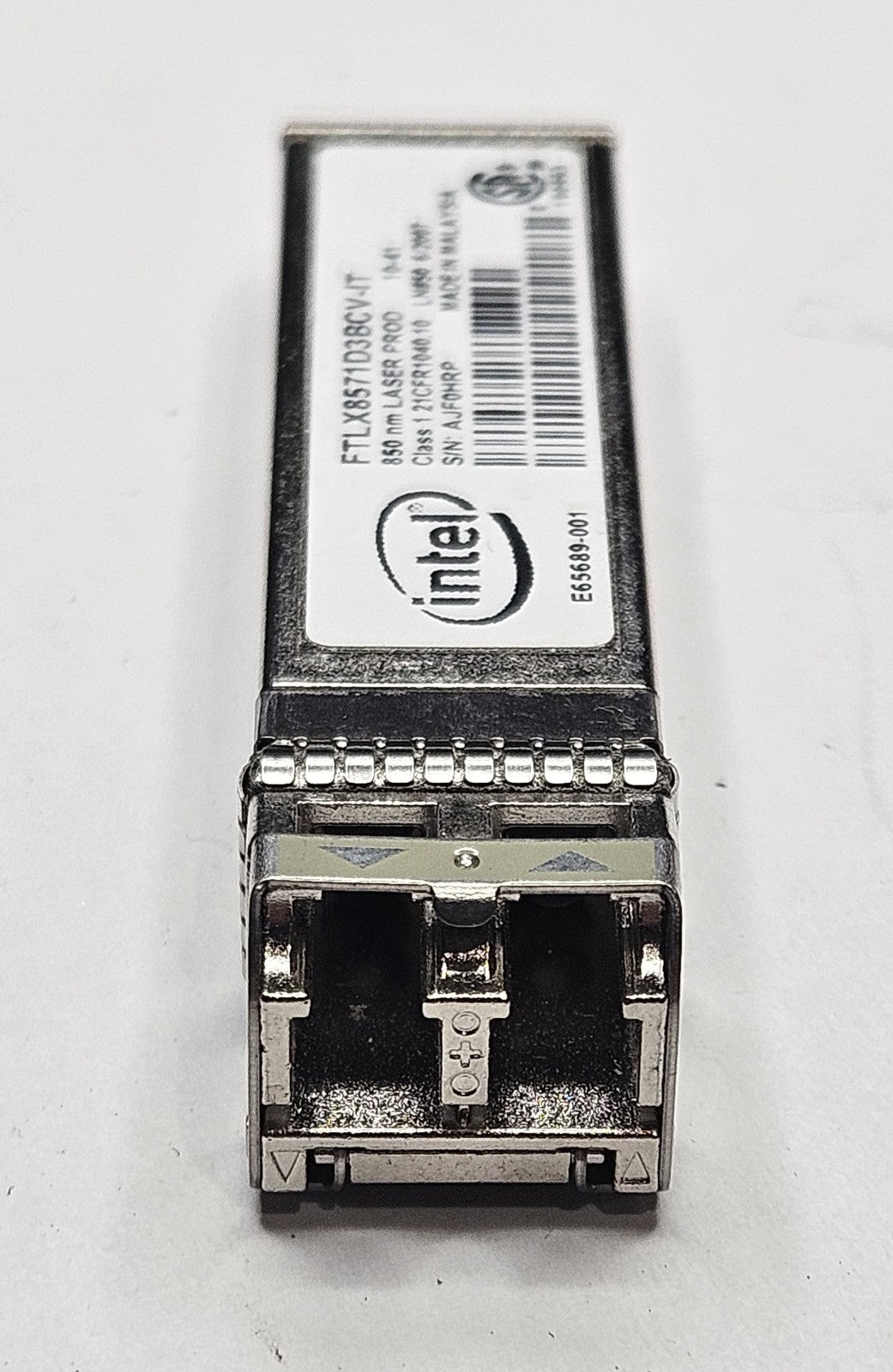 LOT OF 3 Intel 10G-SR MMF 300m 850nm Duplex LC SFP+ Transceiver FTLX8571D3BCVIT13