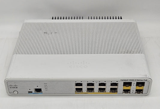Cisco Catalyst 3560C 8-Port 10/100 PoE Network Switch WS-C3560C-8PC-S0