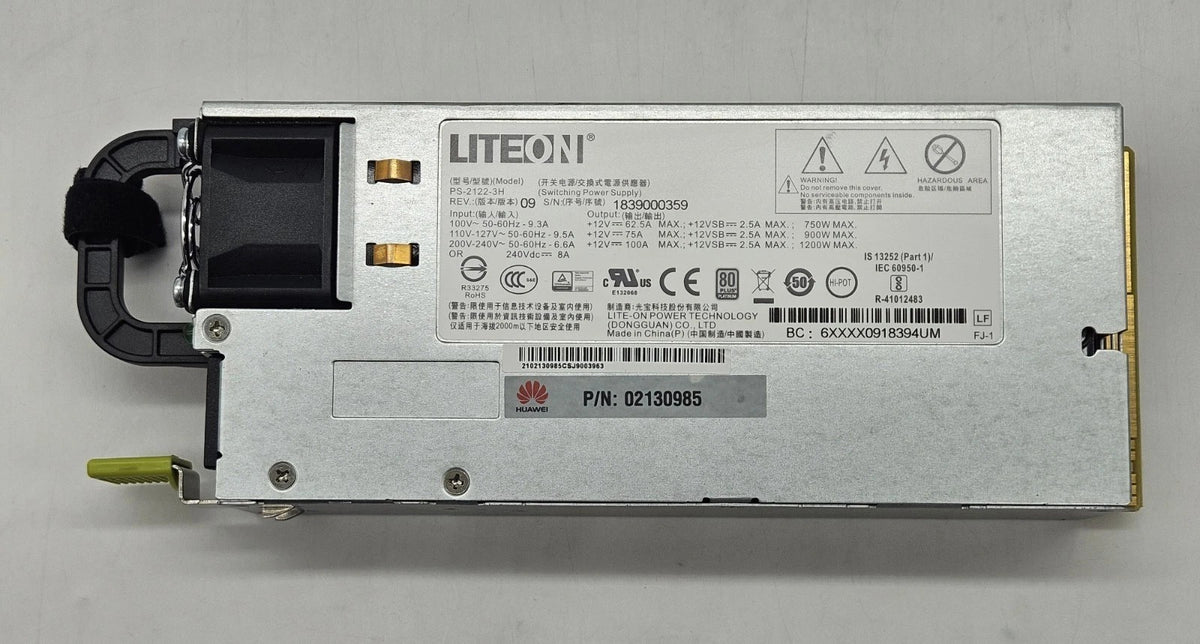 LiteON 1200W Power Supply PS-2122-3H1