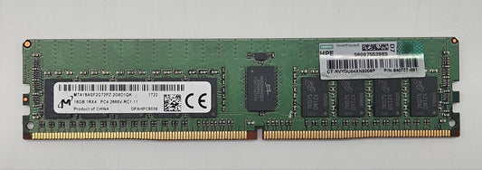 HP 16GB 1Rx4 PC4-21300 DDR4-2666MHz ECC REG 288-Pin Server Memory RAM 840757-0910