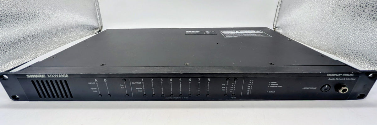 Shure MXWANI8 8-Channel Audio Network Interface0