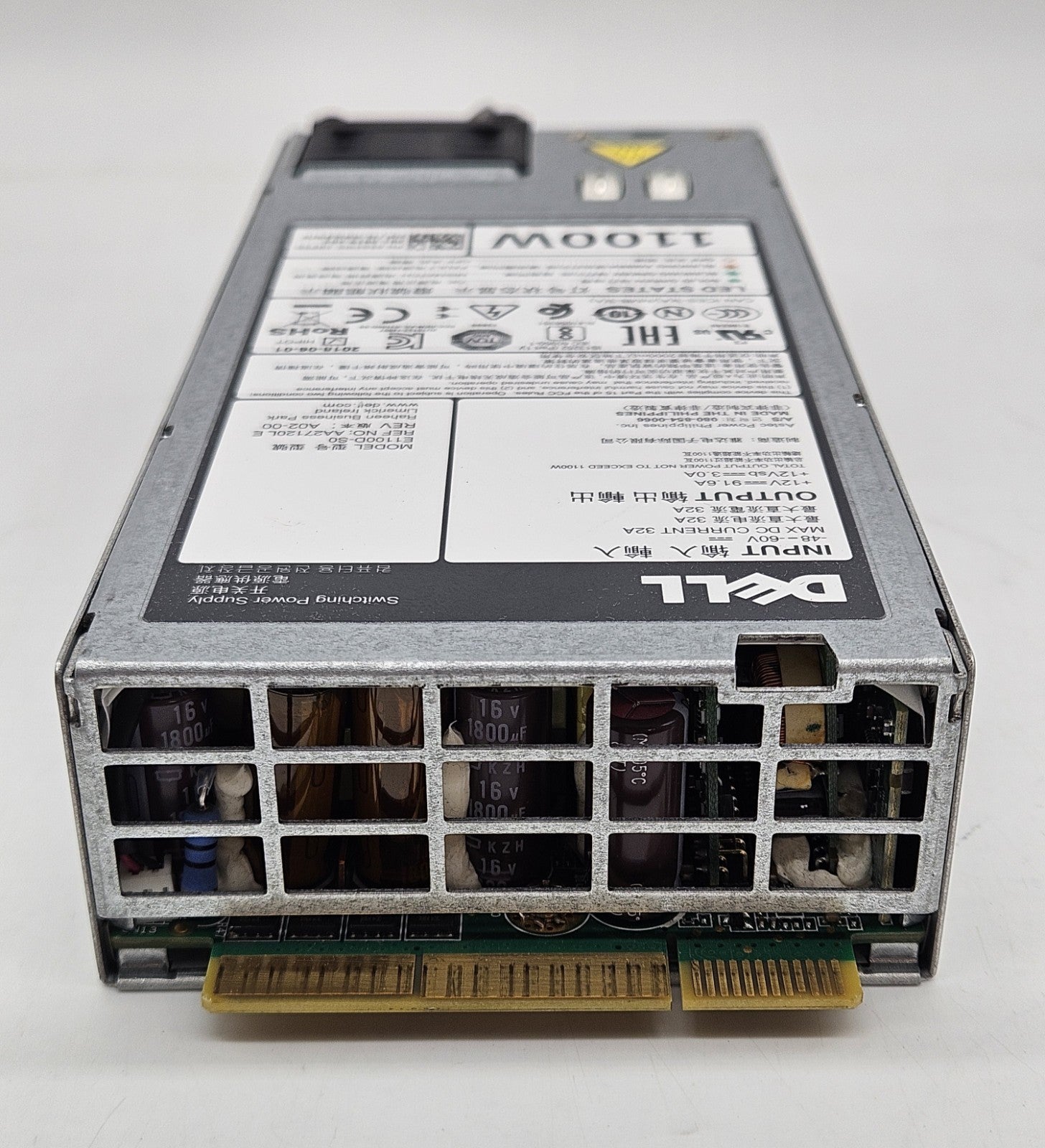 LOT OF 2 Dell 1100W 48-60V DC Power Supply PowerEdge R620/720/820 R720XD 5G4WK4