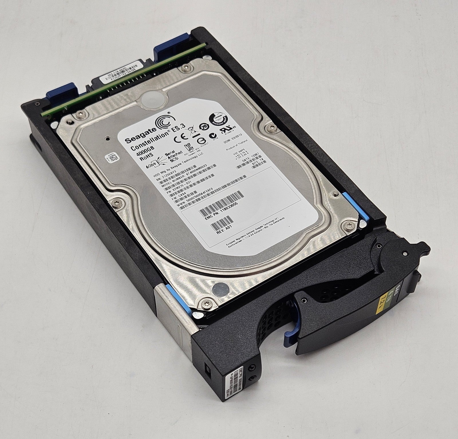 EMC Seagate 4TB 7200RPM SAS 6Gbps 128MB Cache (512n) 3.5" Hard Drive 0050501480