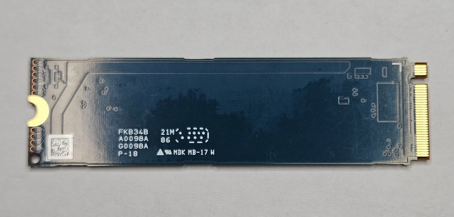 KIOXIA BG5 256GB TLC PCI Express 4.0 x4 NVMe M.2 2280 SSD KBG50ZNV256G1