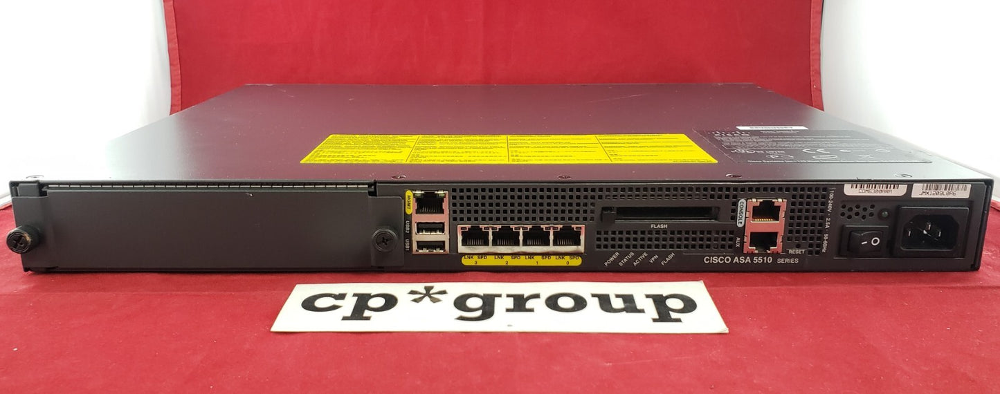 Cisco ASA 5510 5510 4-Port GbE Adaptive Security Appliance ASA5510-K83