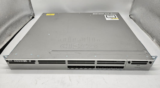 Cisco Catalyst 3850 12-Port SFP Network Switch w/ 2x PSU WS-C3850-12S-S0