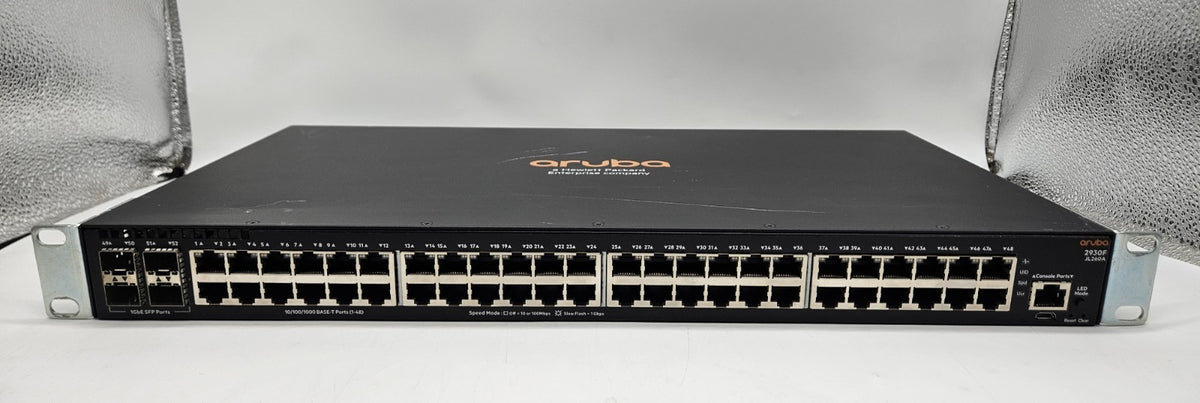 Aruba 2930F 48-Port Gigabit Ethernet & 4-Port 1Gb SFP Network Switch JL260A1