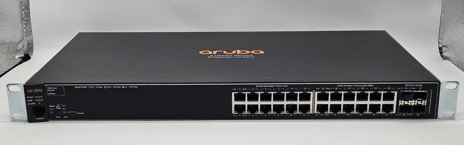 HP ProCurve 2530-24G 24-Port GbE & 4-Port SFP Network Switch J9776A1