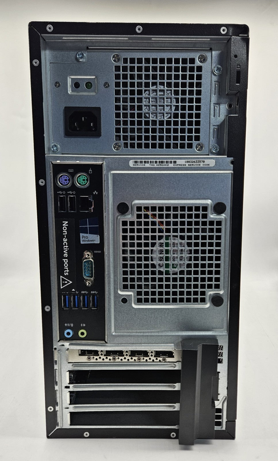 DELL Precision 3620 Xeon E3-1270v6 3.8GHz 16G RAM 512GB NVMe Win 11P QuadroP20004