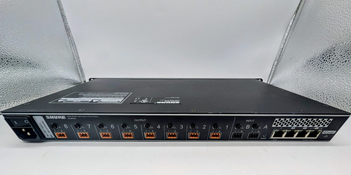 Shure MXWANI8 8-Channel Audio Network Interface1