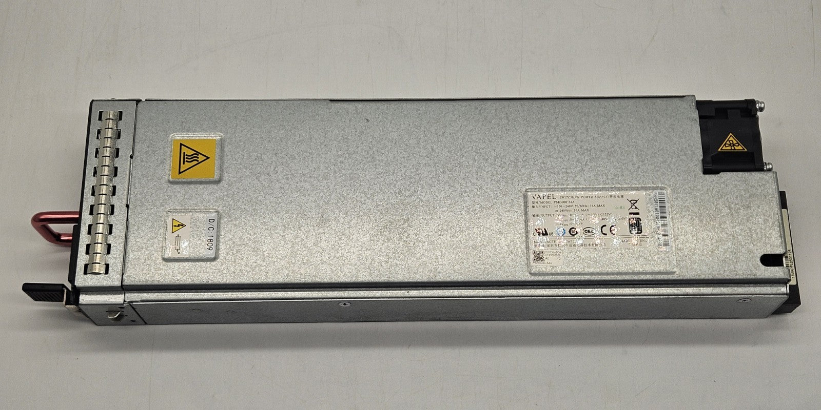 Vapel 3000w 80 Plus Titanium Power Supply for H3C S12500R Routers PSR3000-54A1