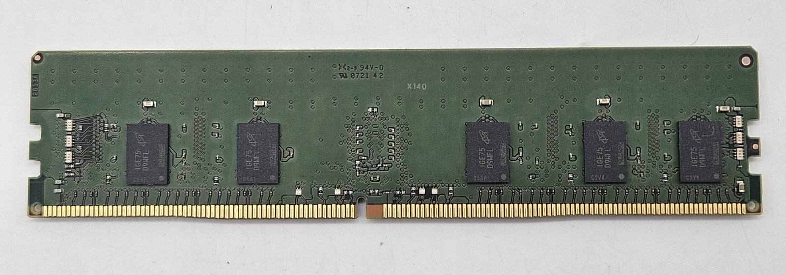 LOT OF 2 Micron 8GB PC4-25600 DDR4-3200 REG ECC Server RAM MTA9ASF1G72PZ-3G2E22