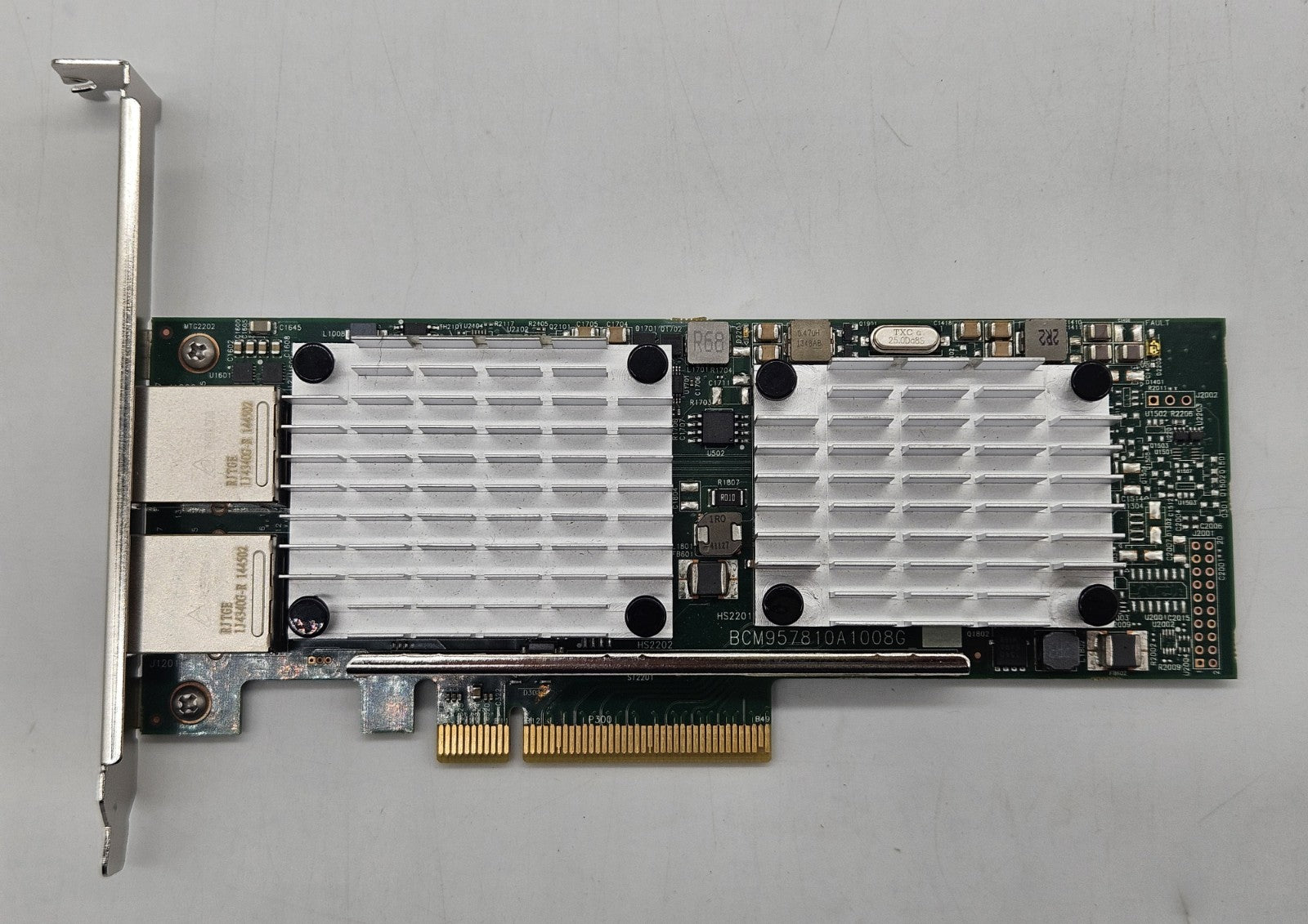 HP QLE8452-RJ-HP X-5525 2-Port 10Gb SFP Converged Network Adapter 827605-0012
