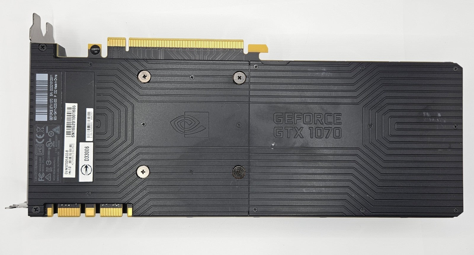 Gigabyte Geforce GTX 1070 Founders 8GB GDDR5 PCIe 3.0 x16 Video Card3
