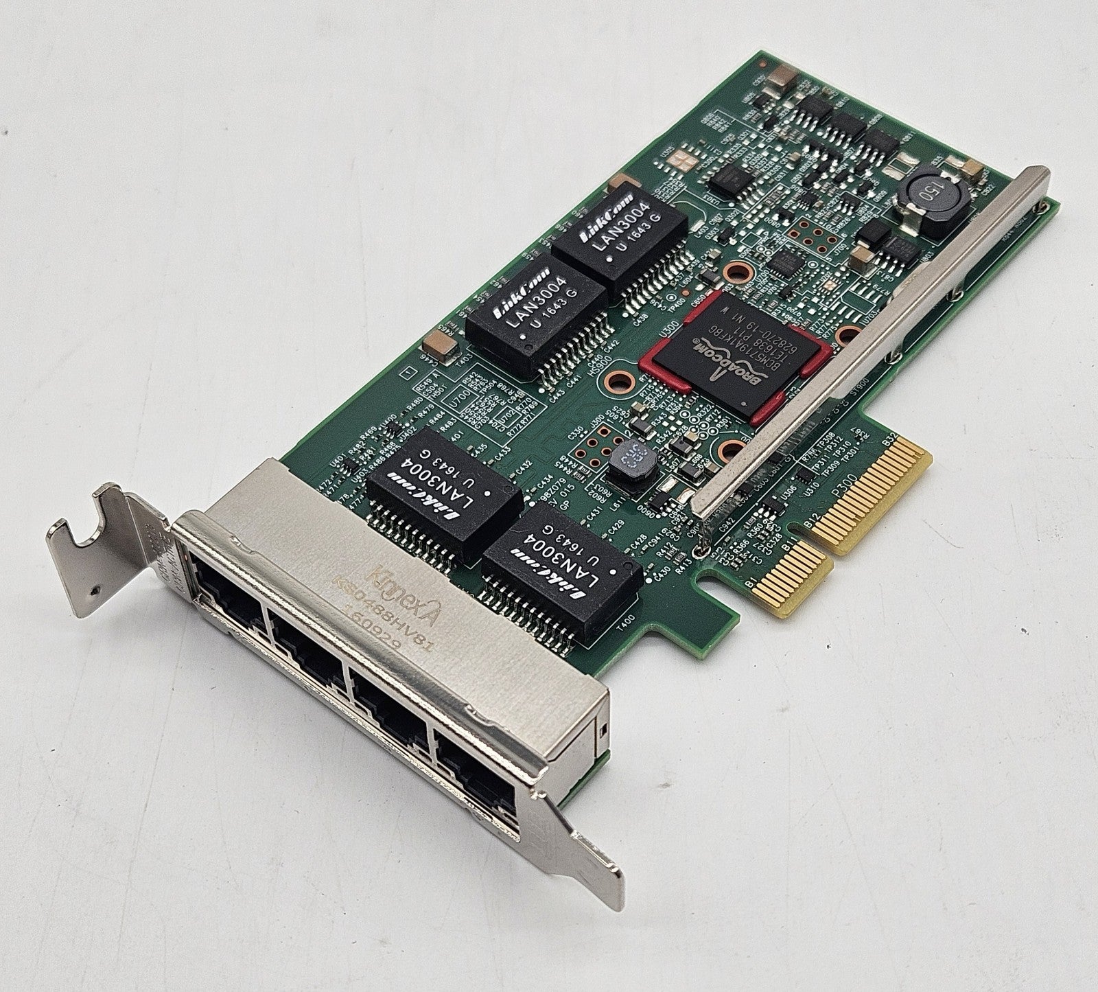 Dell Broadcom 5719 4-Port Gigabit Ethernet Network Adapter Card YGCV40