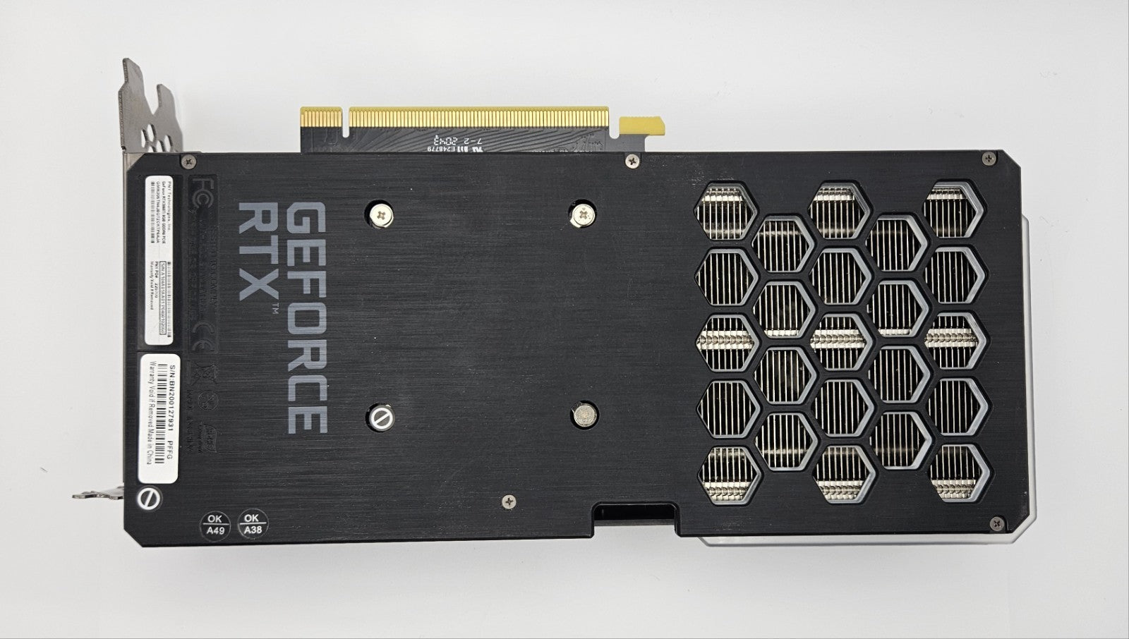 PNY GeForce RTX 3060 Ti VERTO 8GB GDDR6 PCI-E 4.0 x16 Video Graphics Card3