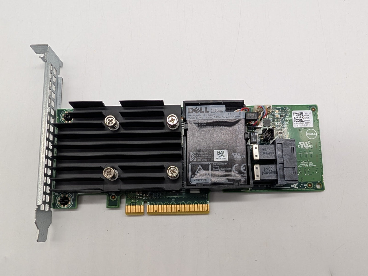 Dell DPNHJ Perc H740p 12gb/s SAS Eight Port 8GB Adapter0