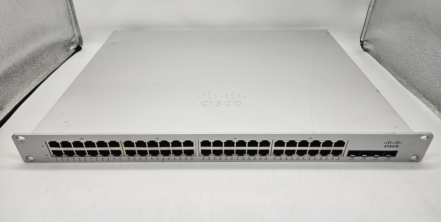 Cisco Meraki 48-Port GbE & 4-Port SFP Cloud Managed Switch MS210-48 UNCLAIMED0