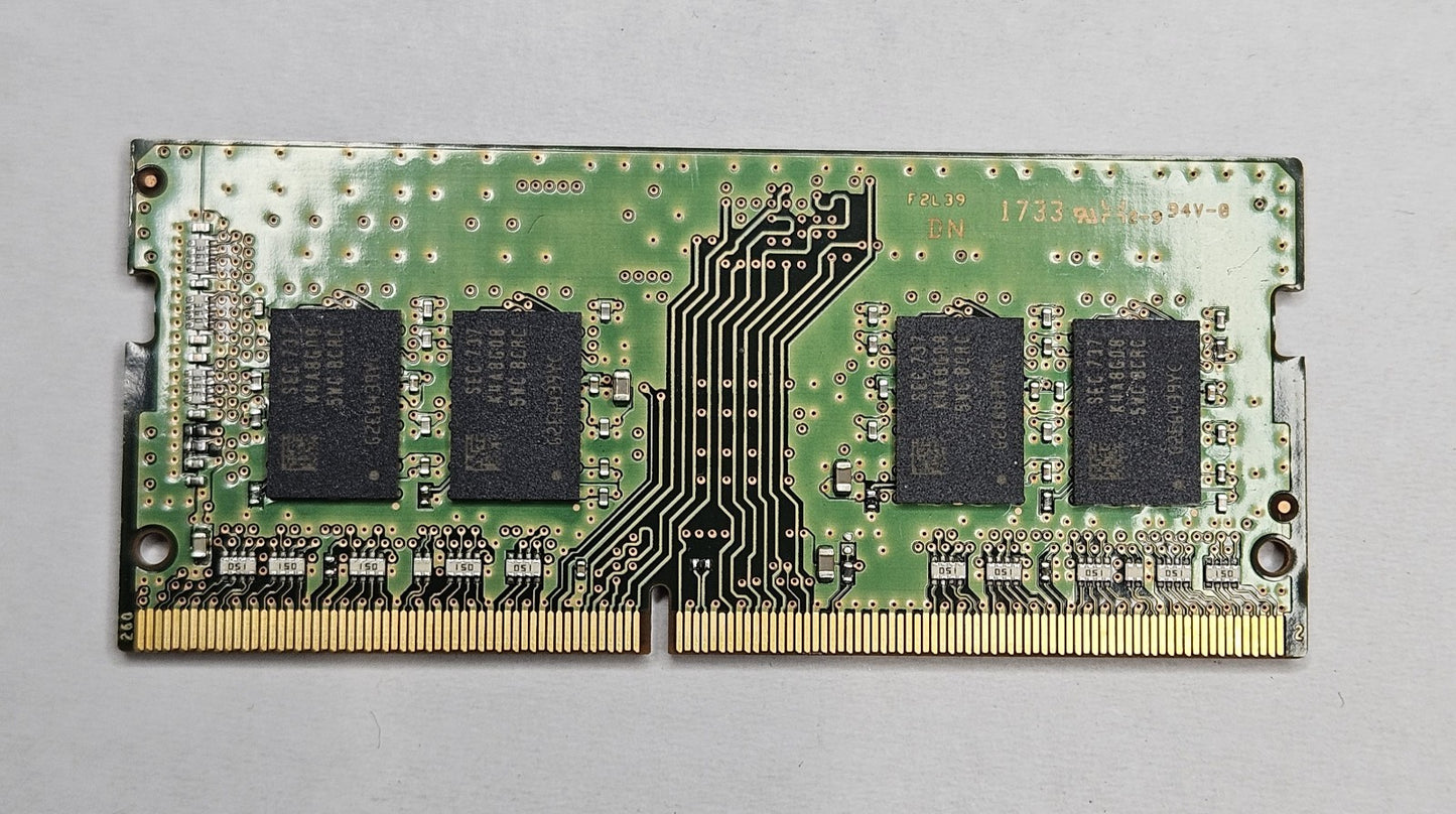 LOT OF 2 Samsung 8GB PC4-19200 DDR4-2400MHz SoDimm Laptop RAM M471A1K43CB1-CRC2